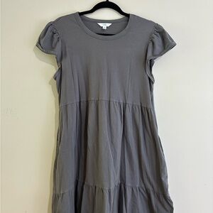 Time and Tru Charcoal Dress